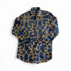 Denim & Flower Mens Button Down Shirt